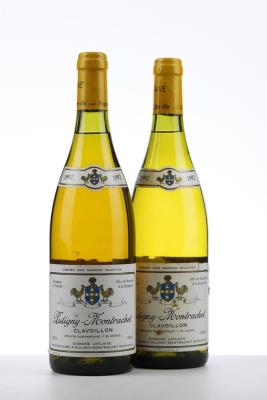 PULIGNY MONTRACHET CLAVOILLON 1992 - Domaine Leflaive - 2 Bottles