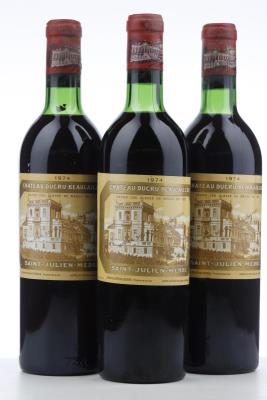 DUCRU BEAUCAILLOU 1974 - Mc - 3 Bottles