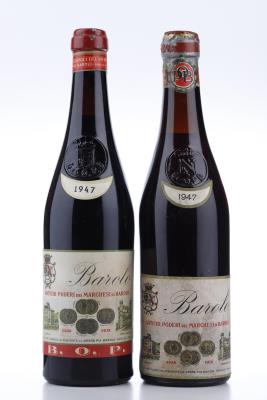 BAROLO 1947 - Marchesi di Barolo - 2 Bottles