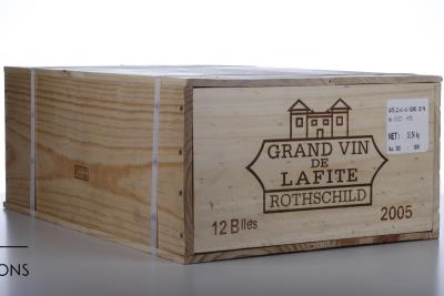 LAFITE ROTHSCHILD 2005 - 12 Bottles in Owc 12