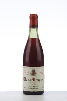 CLOS DE VOUGEOT 1976 - Jean Grivot - 1 Bottle