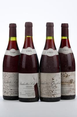 RUCHOTTES CHAMBERTIN 1989 - Frederic Esmonin - 4 Bottles