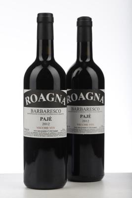 BARBARESCO PAJE VECCHIE VITI 2012 - Roagna - 2 Bottles