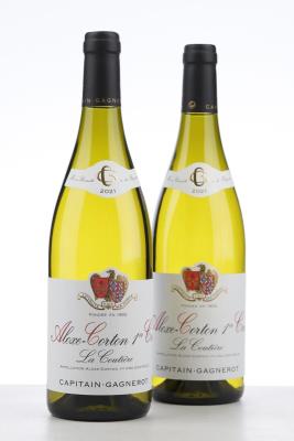 ALOXE CORTON BLANC LA COUTIERE 2021 - Capitain Gagnerot - 2 Bottles