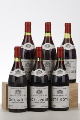 COTE ROTIE 1976 - L. F. de Vallouit - 6 Bottles