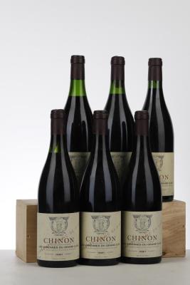 CHINON LES VARENNES DU GRAND CLOS 1990 - Charles Joguet - 6 Bottles