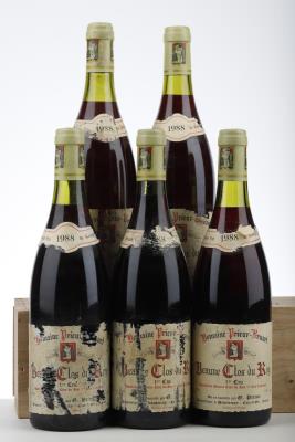 BEAUNE CLOS DU ROY 1988 - G.Prieur -  Brunet - 5 Bottles
