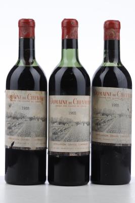 DOMAINE DE CHEVALIER 1955 - Mc - 3 Bottles