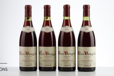 CLOS VOUGEOT 1982 - Georges Roumier - 4 Bottles