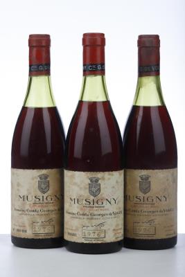 MUSIGNY CUVEE VIEILLES VIGNES 1976 - Comte de Vogue - 3 Bottles