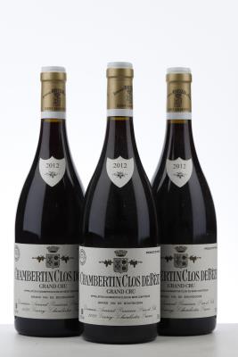 CHAMBERTIN CLOS DE BEZE 2012 - Armand Rousseau - 3 Bottles