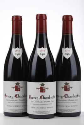 GEVREY CHAMBERTIN LES CHAMPEAUX 2018 - Denis Mortet - 3 Bottles