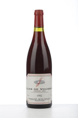 CLOS DE VOUGEOT 1992 - Jean Grivot - 1 Bottle