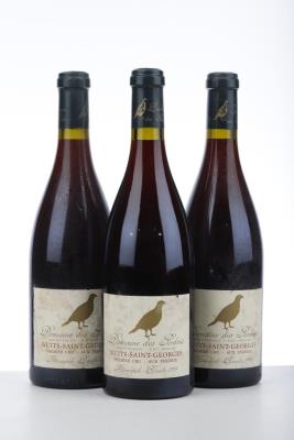 NUITS ST GEORGES AUX PERDRIX 1998 - Domaine des Perdrix - 3 Bottles