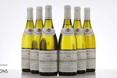 MEURSAULT GENEVRIERES 2005 - Bouchard - 6 Bottles