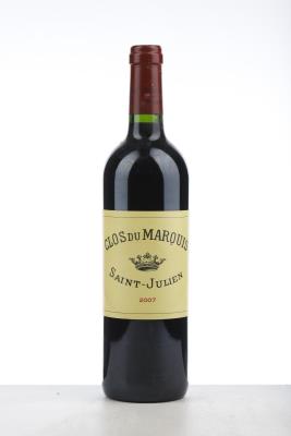 CLOS DU MARQUIS 2007 - Mc - 1 Bottle
