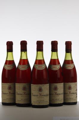 VOSNE ROMANEE 1969 - Jean Grivot - 5 Bottles