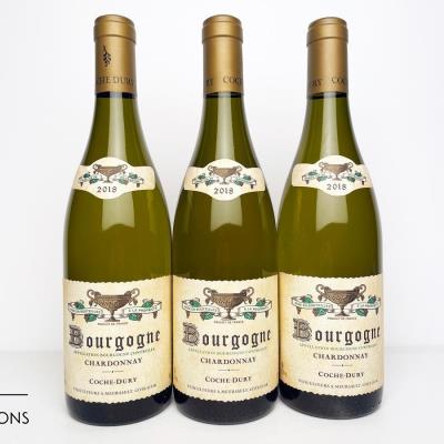 BOURGOGNE CHARDONNAY 2018 - Coche Dury - 3 Bottles