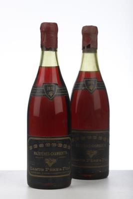MAZOYERES CHAMBERTIN 1976 - Camus - 2 Bottles