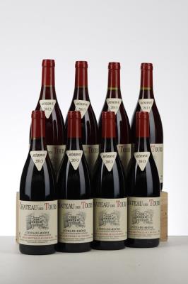 CHATEAU DES TOURS RESERVE 2013 - Rayas - 8 Bottles