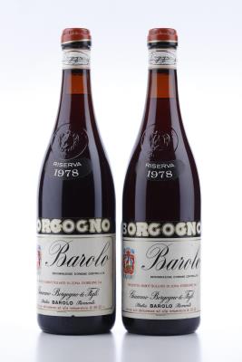 BAROLO RISERVA 1978 - Giacomo Borgogno - 2 Bottles