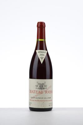 CHATEAUNEUF DU PAPE RAYAS 2006 - Rayas - 1 Bottle