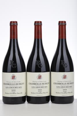CHAMBOLLE MUSIGNY LES AMOUREUSES 2020 - Robert Groffier - 3 Bottles