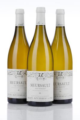 MEURSAULT LES TESSONS 1999 - Michel Bouzereau - 3 Bottles
