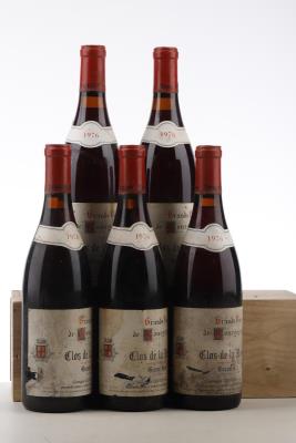 CLOS DE LA ROCHE 1976 - Georges Lignier - Caves Dessilly - 5 Bottles