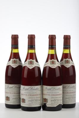 GRIOTTE CHAMBERTIN 1985 - Joseph Drouhin - 4 Bottles