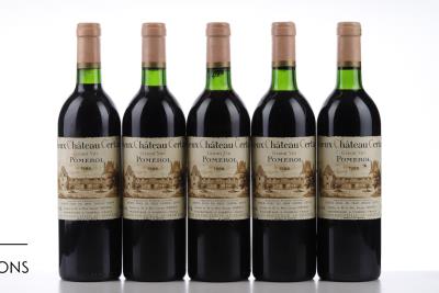 VIEUX CHATEAU CERTAN 1986 - Mc - 5 Bottles