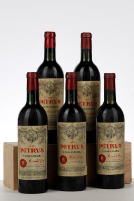 PETRUS 1960  - 5 Bottles