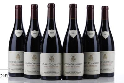 GEVREY CHAMBERTIN LES CAZETIERS 2005 - Philippe Nadef - 6 Bottles