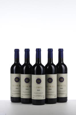 SASSICAIA 2005 - Tenuta San Guido - 5 Bottles - Owc 6
