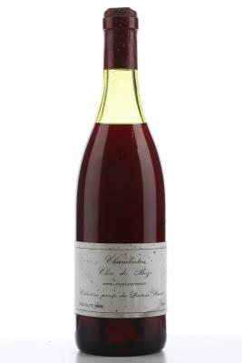 CHAMBERTIN CLOS DE BEZE COLLECTION PRIVEE DU DOCTEUR BAROLET Docteur Barolet 1969 - 1 Bottle