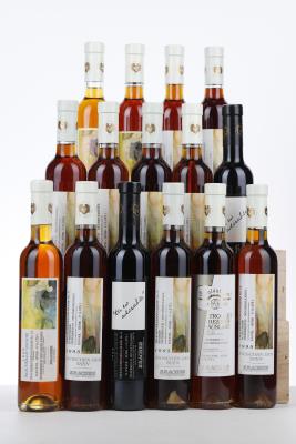 KRACHER TROCKENBEERENAUSLESE KOLLEKTION BOX 1995 - Alois Kracher 1 of 24 boxes - 15 x 0,375Ltr - Owc 15