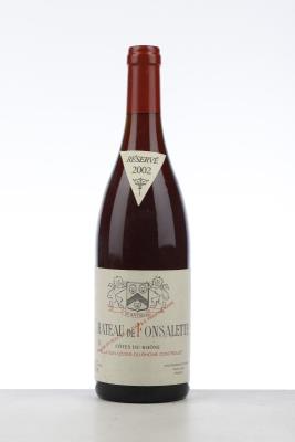 CHATEAU DE FONSALETTE 2002 - Rayas - 1 Bottle
