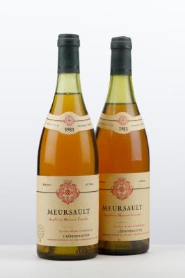 MEURSAULT 1983 - l'Heritier Guyot - 2 Bottles