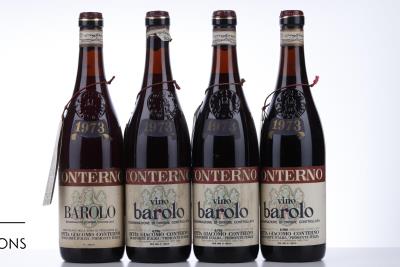 BAROLO 1973 -  Giacomo Conterno - 4 Bottles
