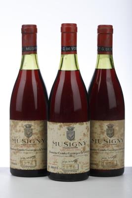 MUSIGNY CUVEE VIEILLES VIGNES 1976 - Comte de Vogue - 3 Bottles