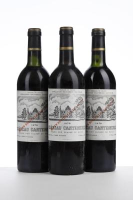 CANTEMERLE 1978 - Mc - 3 Bottles
