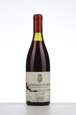 CHAMBOLLE MUSIGNY 1992 - Comte de Vogue - 1 Bottle