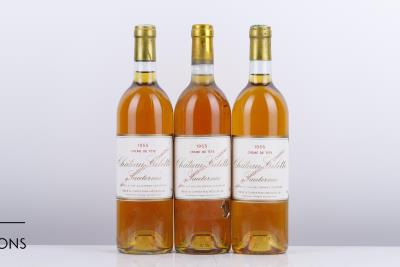 GILETTE CREME DE TETE 1955 - Mc - 3 Bottles
