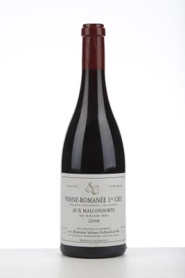 VOSNE ROMANEE AUX MALCONSORTS 2008 - Sylvain Cathiard - 1 Bottle