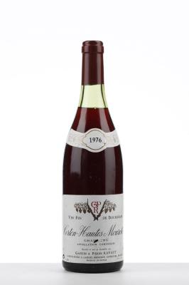 CORTON HAUTES MOUROTTES 1976 - Gaston et Pierre Ravaut - 1 Bottle