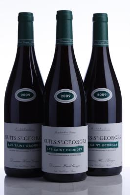 NUITS ST GEORGES LES ST GEORGES 2009 - Henri Gouges - 3 Bottles