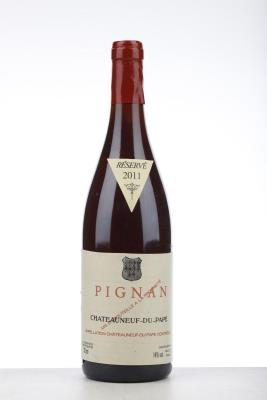 CHATEAUNEUF DU PAPE PIGNAN 2011 - Renaud - 1 Bottle