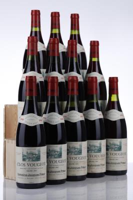 CLOS VOUGEOT 1990 - Jacques Prieur - 12 Bottles - Owc 12