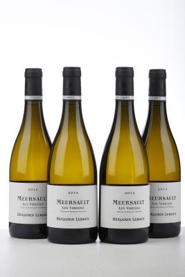 MEURSAULT LES VIREUILS 2014 - Benjamin Leroux - 4 Bottles