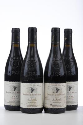 LIRAC CUVEE DE LA REINE DES BOIS 2010 - Domaine de la Mordoree - 4 Bottles